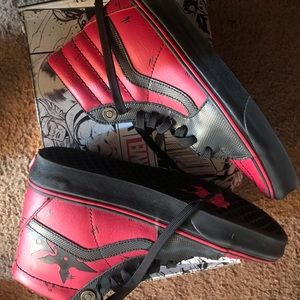 Vans deadpool shoes